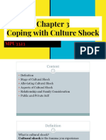 Chapter 3 Coping With Culture Shock