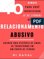 40 Sinais de Um Relacionamento Abusivo - Di Saval