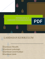 KurPend - 3 Landasan Kurikulum