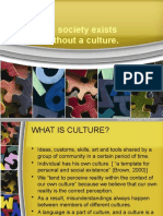 No Society Exists Without A Culture.: Second Language Acquisition