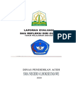 LAPORAN EVALUASI Dan REFLEKSI DIRI GURU Oke