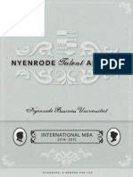 Nyenrode MBA CV Book 2015