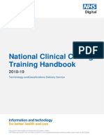 National Clinical Coding Training Handbook: Terminology Andclassifications Delivery Service