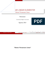 Resmawan Aljabar Linear Elementer Sistem Persamaan Linear