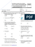 Soal PTS UTS Matematika Kelas 7 SMSTR 1 Dapodikdasmen - Info