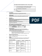 Justifikasi Kebutuhan Material