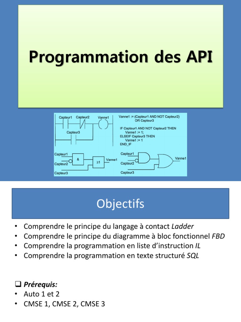 Programmation des API : Langages et Méthodes | PDF | Assembleur ...