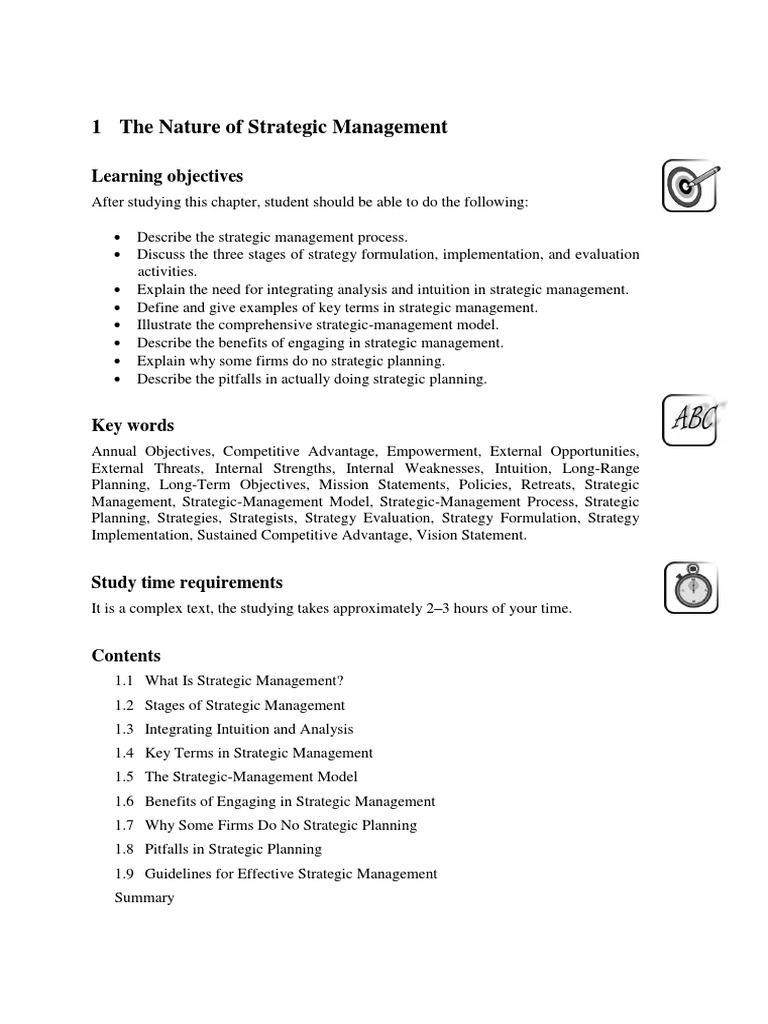 Understanding Strategic Management | PDF | Strategic Management ...