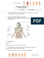 Laboratory Exercise No. 14 Lymphatic System