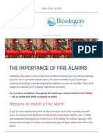 The Importance of Fire Alarms - Reasons To Install A Fire Alarm - Fire Alarm Installation