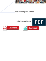 Software Marketing Plan Sample