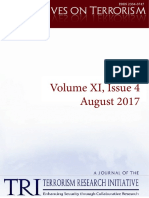 Perspectives On Terrorism Volume XI, Issue 4 August 2017