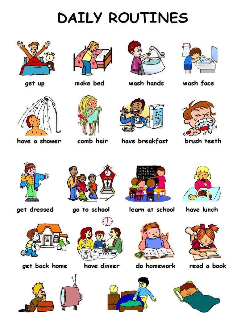 Daily-Routines 106441 | PDF | Wellness