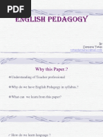 English Pedagogy Unit 1 (1.1,1.2,1.3)