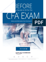 CFA 580882 Before You Take the Exam eBook