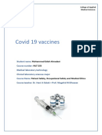 Covid 19 vaccines: Types and side effects