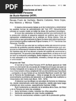 Algunas Aportaciones Al Test (HTP) de Hammer