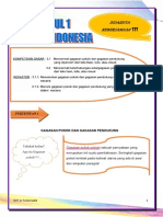 MODUL 1 Bahasa Indonesia (Pertemuan 1)