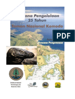 Rencana Pengelolaan 25 Tahun Taman Nasional Komodo Buku 1 Rencana Pengelolaan