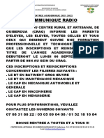 Communique Radio