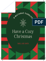 Green and Red Classy and Elegant Business Christmas Sticker