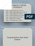 Tugas 2 Kelompok 6 Teknik Pondasi