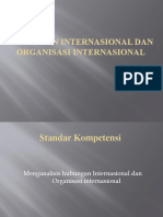 Hubungan Internasional Dan Organisasi Internasional