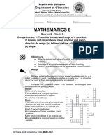 Mathematics 8: Name: - Date: - Score