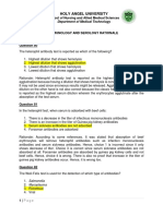 Rationale Immunology and Serology