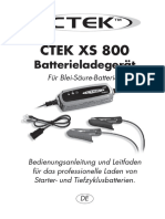 Ctec XS 800 Batterieladegerät