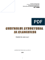 Controlul Structural Al Cladirilor