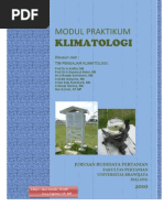 Download Modul Praktikum Klimatologi 2010 Maret by Misbah Areekpas SN53911303 doc pdf