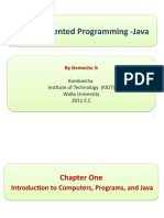 Object Oriented Programming - Java