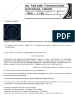 Atividade de Revisão de Ciências 3º Bimestre