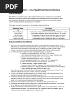 "Polefdn" - Pole Foundation Analysis Program