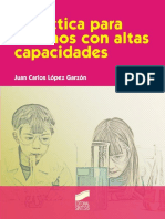 Didáctica para Alumnos Con Altas Capacidades Spanish Edition - Juan Carlos López Garzón - 008478