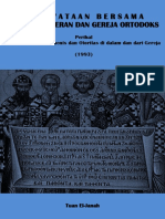 Buku Pernyataan Bersama Gereja Lutheran Dan Gereja Ortodoks Perihal Konsili-Konsili Ekumenis Dan Otoritas Di Dalam Dan Dari Gereja