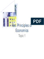 ECON2103 - 1 Ten Principles of Economics (Ch1)