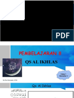 Pembelajaran Qs Al Ikhlas