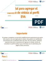 Tutorial Para Agregar El Número de Cédula Al Perfil EVA