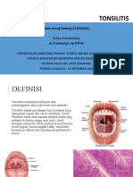 TONSILITIS