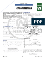 Calorimetría: Plataforma Virtual