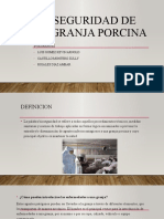 Bioseguridad de La Granja Porcina Porcinos