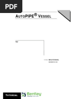 AutoPIPE Vessel Tutorial