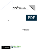 AutoPIPE Vessel Tutorial