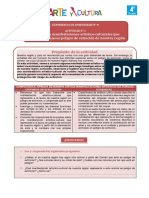 Exp 8-Actividad1-Apreciamos Manifestaciones Artístico-Culturales