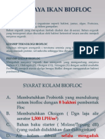 Budidaya Ikan Biofloc