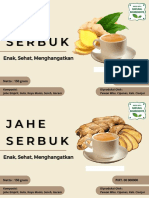 Serbuk Jahe