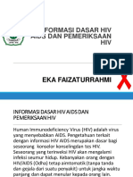 Informasi Dasar HIV AIDS Dan Pemeriksaan HIV