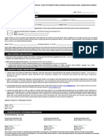 Early Settlement Form - Pfi